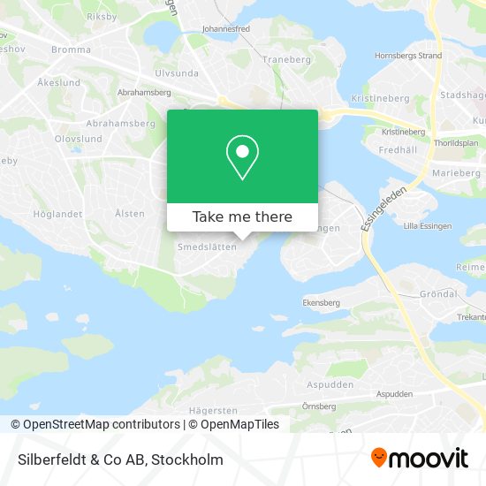 Silberfeldt & Co AB map