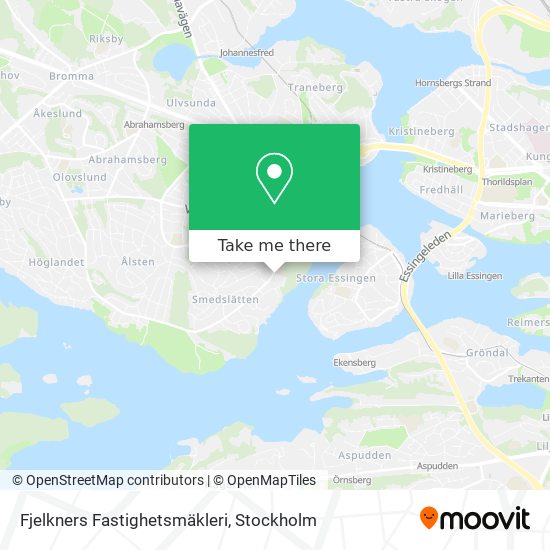 Fjelkners Fastighetsmäkleri map