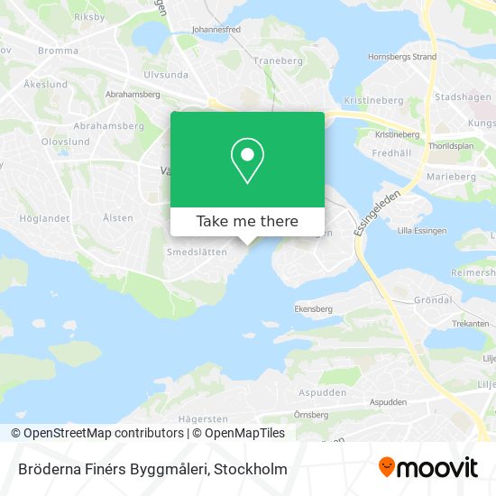 Bröderna Finérs Byggmåleri map