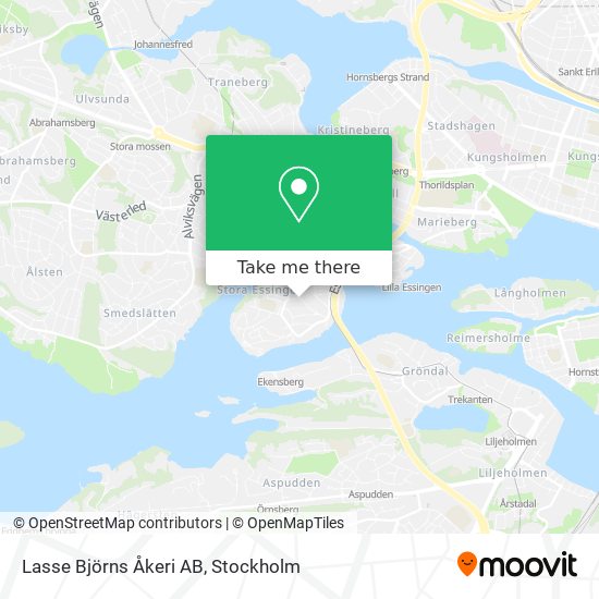 Lasse Björns Åkeri AB map