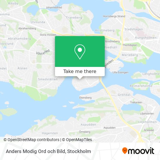 Anders Modig Ord och Bild map