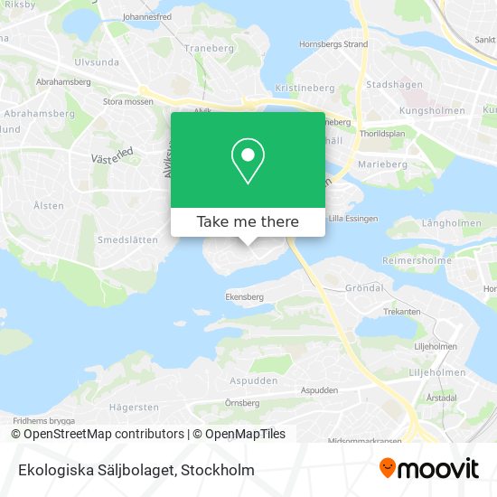 Ekologiska Säljbolaget map