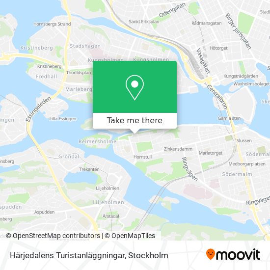 Härjedalens Turistanläggningar map