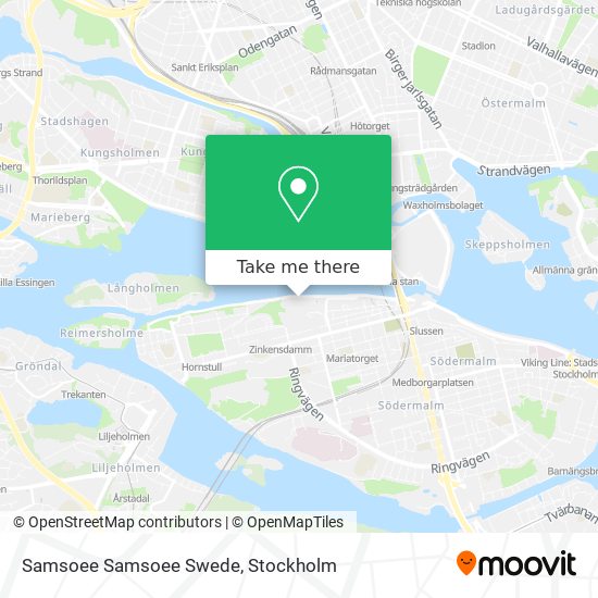 Samsoee Samsoee Swede map