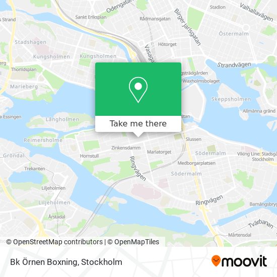 Bk Örnen Boxning map