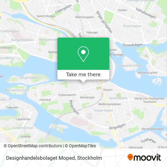 Designhandelsbolaget Moped map