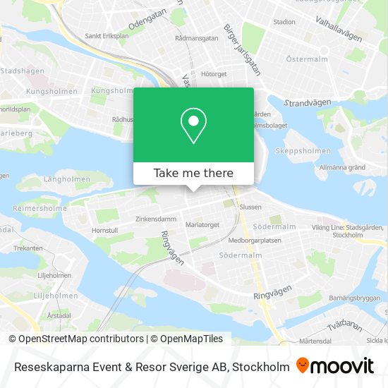 Reseskaparna Event & Resor Sverige AB map