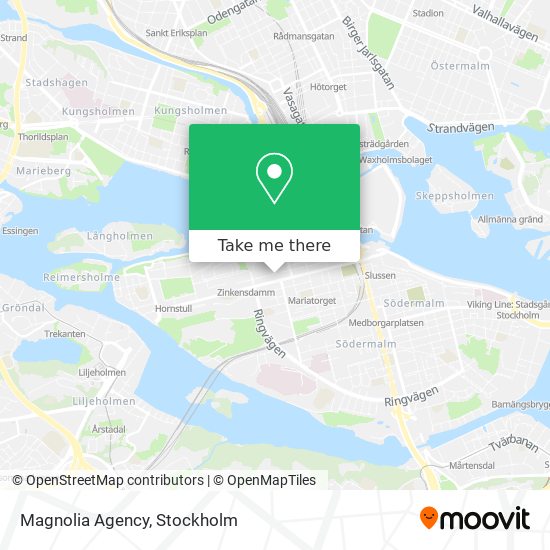 Magnolia Agency map