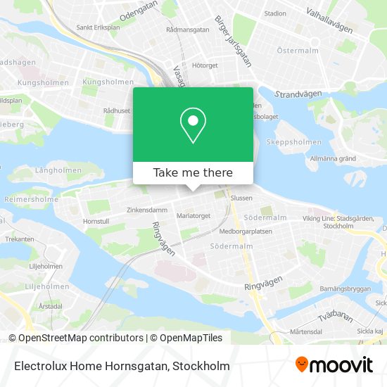 Electrolux Home Hornsgatan map