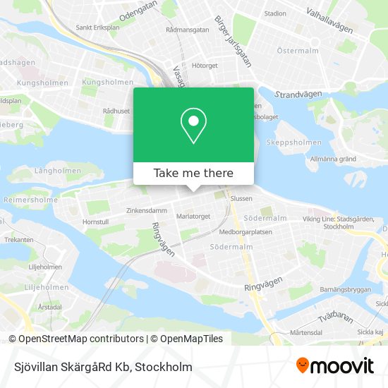 Sjövillan SkärgåRd Kb map