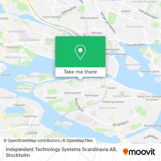 Independent Technology Systems Scandinavia AB map