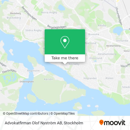 Advokatfirman Olof Nyström AB map