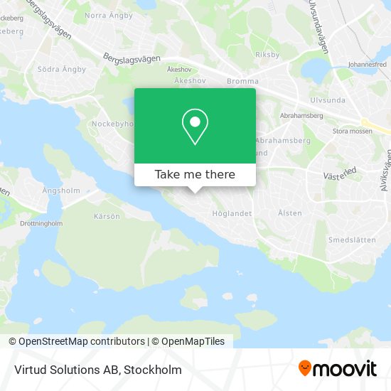 Virtud Solutions AB map
