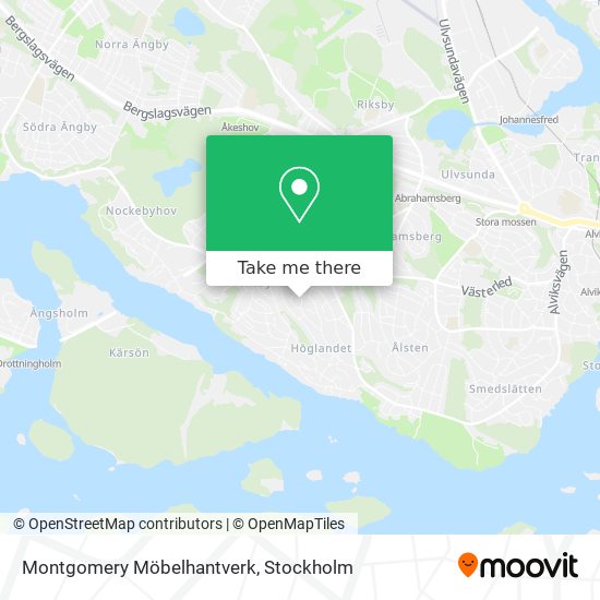 Montgomery Möbelhantverk map