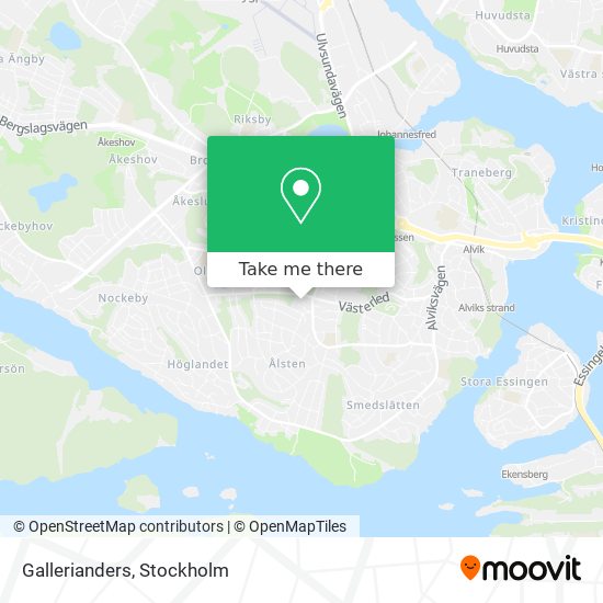 Gallerianders map