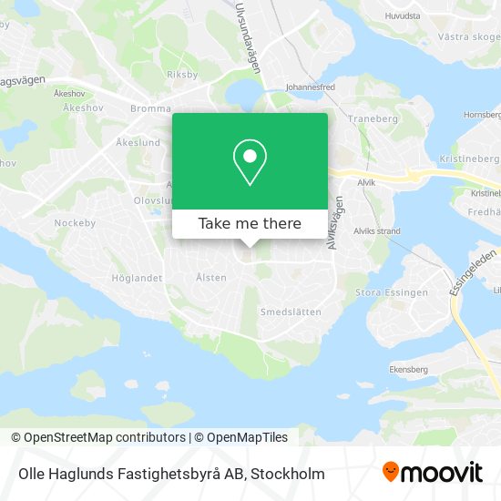 Olle Haglunds Fastighetsbyrå AB map