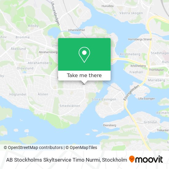 AB Stockholms Skyltservice Timo Nurmi map