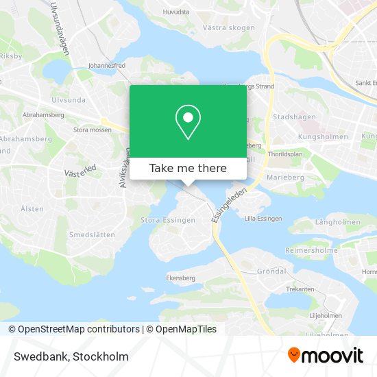 Swedbank map