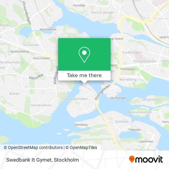 Swedbank It Gymet map