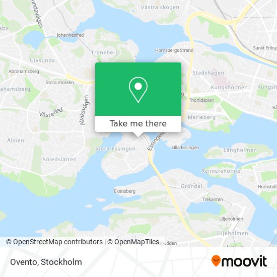 Ovento map