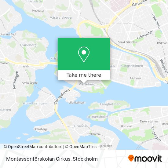 Montessoriförskolan Cirkus map