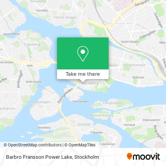 Barbro Fransson Power Lake map