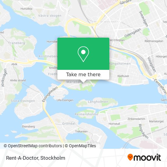 Rent-A-Doctor map