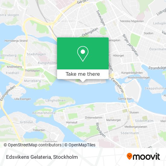 Edsvikens Gelateria map