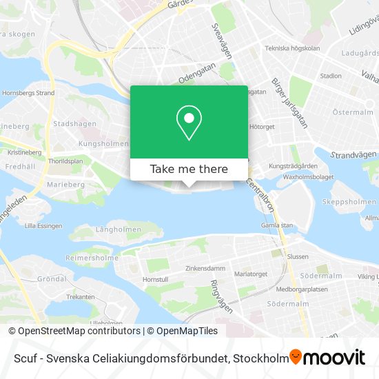 Scuf - Svenska Celiakiungdomsförbundet map