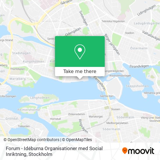 Forum - Idéburna Organisationer med Social Inriktning map