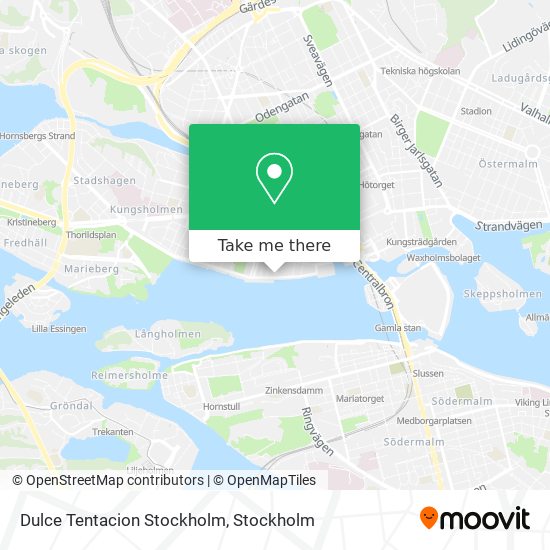 Dulce Tentacion Stockholm map