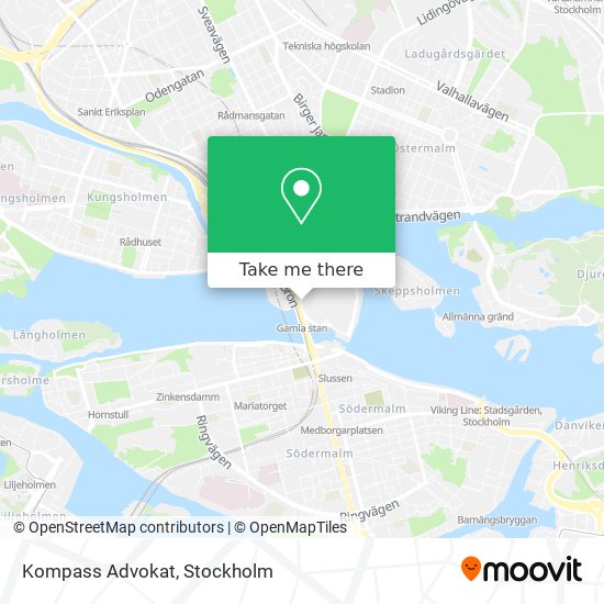 Kompass Advokat map