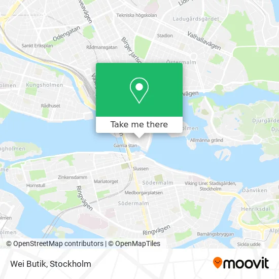 Wei Butik map