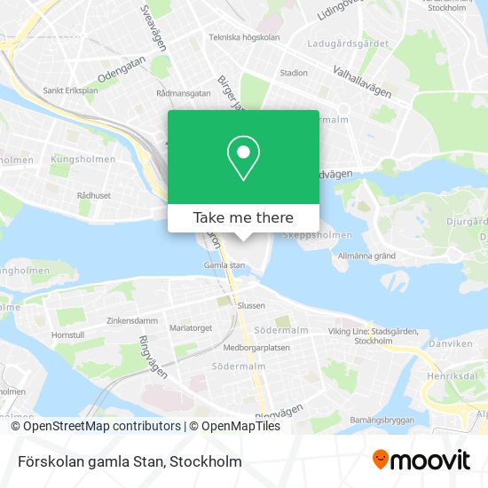 Förskolan gamla Stan map