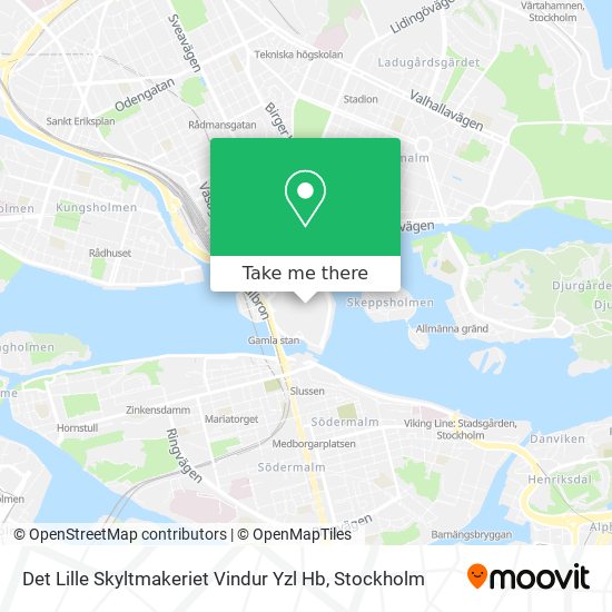 Det Lille Skyltmakeriet Vindur Yzl Hb map