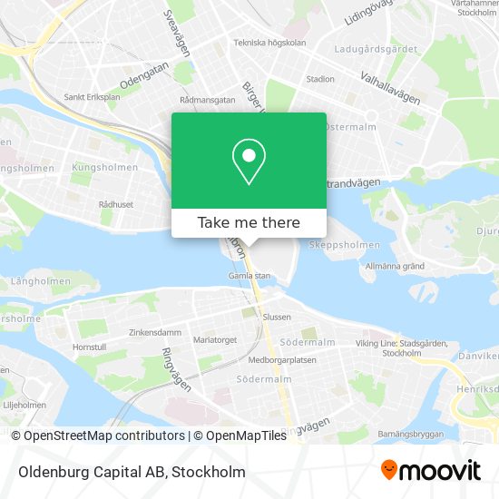 Oldenburg Capital AB map