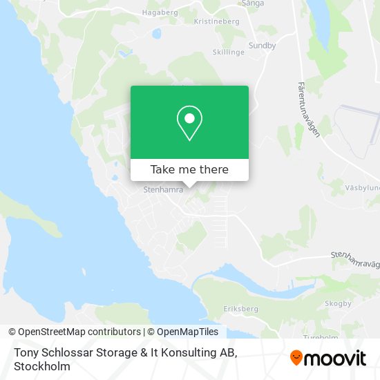 Tony Schlossar Storage & It Konsulting AB map