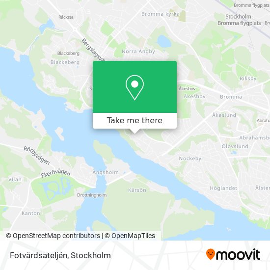 Fotvårdsateljén map