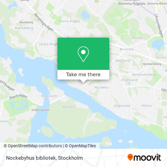 Nockebyhus bibliotek map