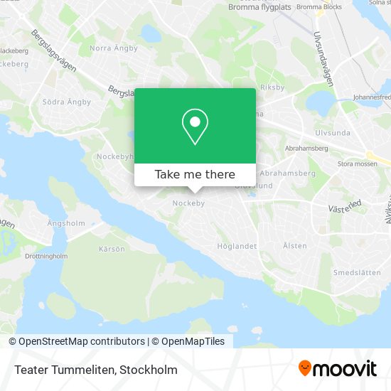 Teater Tummeliten map