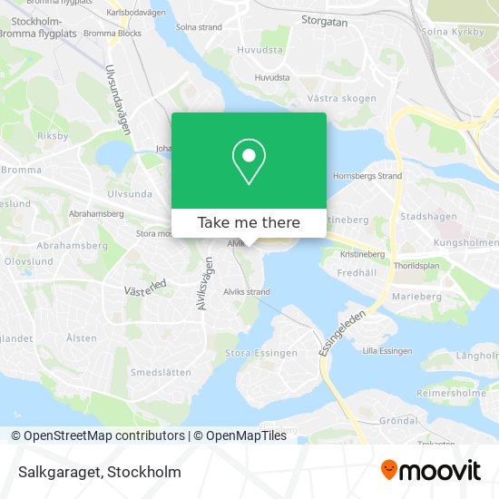 Salkgaraget map