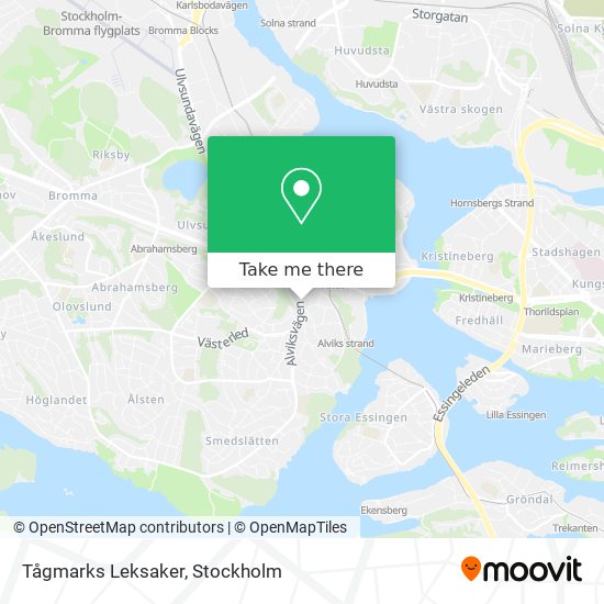 Tågmarks Leksaker map