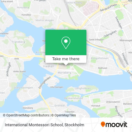 International Montessori School map