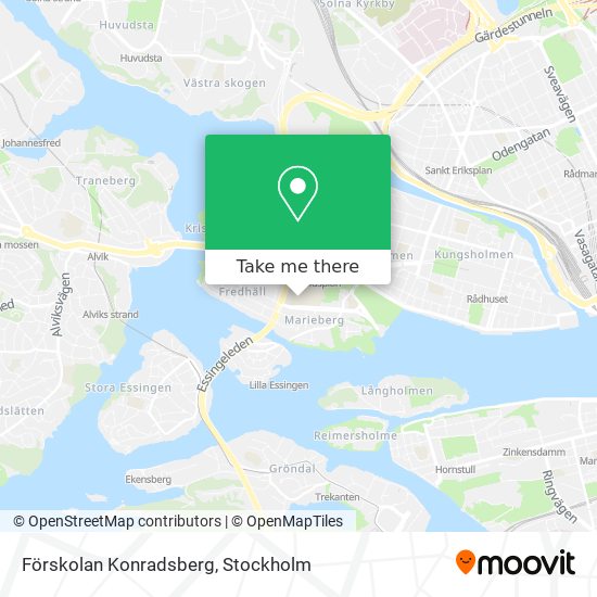 Förskolan Konradsberg map