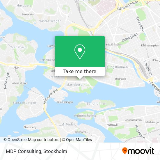 MDP Consulting map