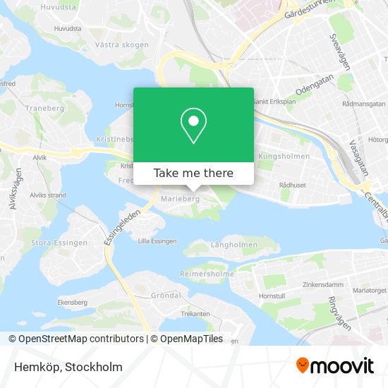 Hemköp map