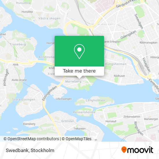 Swedbank map