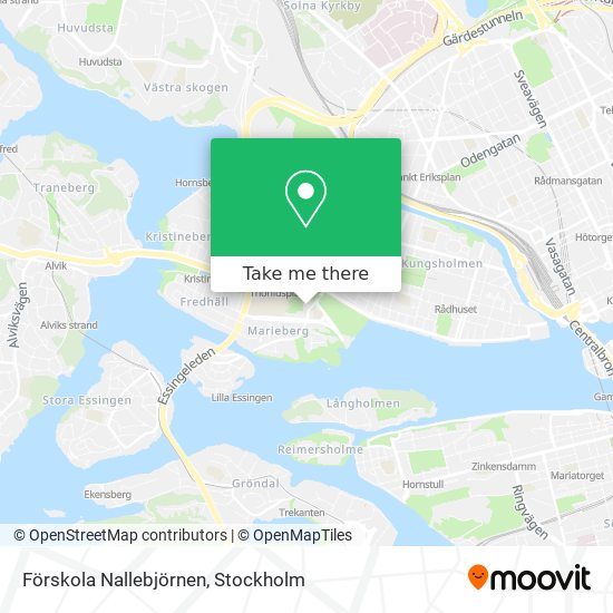 Förskola Nallebjörnen map