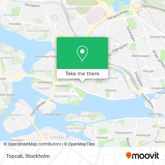 Topcab map