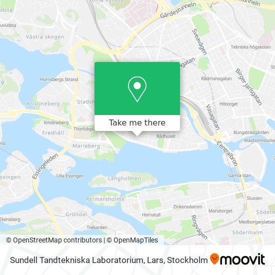 Sundell Tandtekniska Laboratorium, Lars map